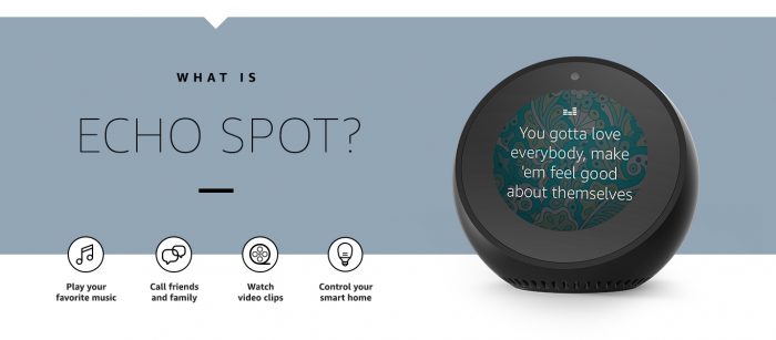 Why You Need An Echo Spot