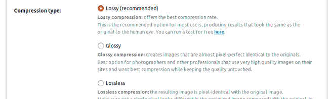 ShortPixel image compression