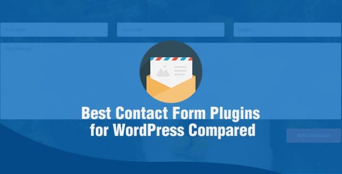 10 best contact form plugins for WordPress