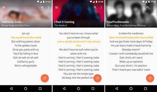 song lyrics finder by words 