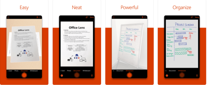 Office Lensa android Scanner App