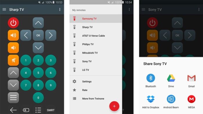 Universal Remote Apps