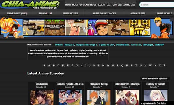 FREE Anime Websites