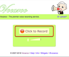 Vocaroo: A Tool to Record Professional-Quality Audio Messages